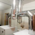 Подготовка котельной подворья к принятию газа среднего давления